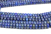 Lapis Lazuli Rondelle Beads Smooth Loose Natural Gemstone September Birthstone