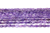 Amethyst 8mm Coin Beads Jewelry Making Stone Natural Loose 16" Strand Gemstone