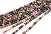 Natural Tourmaline Gemstone Beads Round Loose Spacer 8mm Multi-color Wholesale
