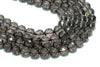 Smoky Quartz Natural Faceted Loose Round Custom Brown Gemstone Beads DIY Jewelry