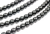 8mm 16" Strand Natural Black Smooth Onyx Gemstone Large Loose Beads Bulk Sale