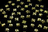 Square 6x6mm Lemon Quartz Gemstone Natural Loose Gem Cabachon Jewelry Material