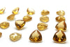 Natural AA Citrine Loose Trillion Quartz Gemstone Wholesale Crystal DIY Jewelry