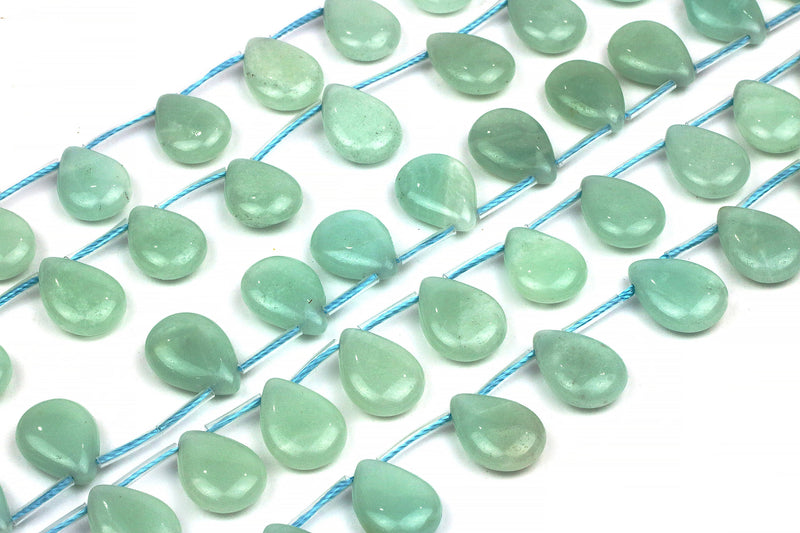 Natural Amazonite Tear Drop Beads Smooth Gemstone DIY Jewelry Supply 16