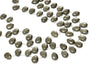 Pyrite Gemstone Beads Loose Natural AA Flat Drops Teardrops DIY Jewelry Beadwork