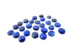 Navy Blue Natural Lapis Lazuli Loose Checker Cut Faceted Cabochon Jewelry Making