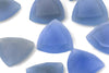 Blue Onyx Trillion Cut Gemstone Loose Faceted 18mm Stone Jewelry Making Supply