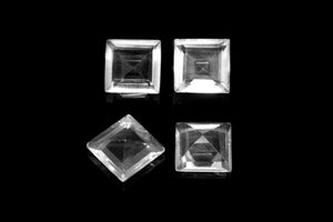 Cushion Cut Crystal Clear Quartz Natural Faceted Calibrated Gemstone Wholesale