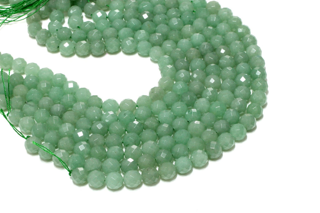Natural Round Beads Aventurine Green 4mm 6mm 8mm 10mm 12mm 14mm Loose Gemstone