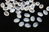 White Onyx Oval Gemstone Faceted Loose Checkercut Cabochon Wholesale DIY Jewelry