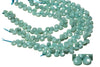 Semi Precious Natural Amazonite Flat Drop Loose Gemstone Jewelry Making Beads