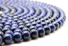 Lapis Lazuli Gemstone Beads Handmade Round Fancy AA Gem Jewelry Making Wholesale