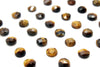 8mm Round Tiger Eye AA Gemstone Natural Loose Faceted Cabochon Jewelry Making