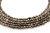 4mm Smoky Quartz Faceted Beads Loose Round Gemstone DIY Jewelry Supply Beadworks