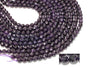 Semiprecious Amethyst Jewelry Making Beads Natural Round Gemstones Loose Strand