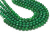 Natural Green Jade Beads Faceted Loose Gemstone Jewelry Supply 16" Full Strand