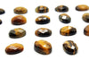 Oval Tiger Eye Gemstone Faceted Natural Cabochon Loose Wholesale Jewelry Making