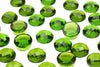Peridot Gemstone Faceted Cabochon Lab Created Jewelry Supply August Birthstone