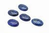 Natural Lapis Lazuli Smooth Oval Cabochon Loose Gemstone Jewelry Making Crafts