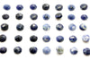 Large Natural Sodalite Loose Faceted Round Cabochon Bulk Gemstone Jewelry Making