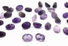 Oval Amethyst Gemstone Natural Loose Cut Purple Faceted Stone Wholesale Jewelry