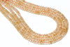 Citrine Natural Gemstone Faceted Loose Beads Cut AA Yellow Rondelle Wholesale