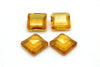 Heated Citrine Square Natural Golden Loose Stone Wholesale Gemstone DIY Jewelry