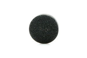Black Druzy Agate Gemstone Round Cabochon Crystal Natural Coated Gem Wholesale
