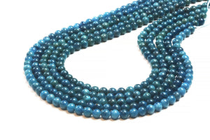 Apatite Round Beads 8mm Smooth Loose Gemstone Wholesale Jewelry Making Supply