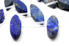 Natural Lapis Lazuli Beads Top Drilled Horse Eyes Rough Loose Gemstone Bulk Sale