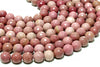 AA Quality Rhodonite Beads Round Loose Natural Gemstone Wholesale Jewelry Making