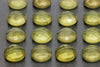 Natural Lemon Quartz Gemstone Loose Round Faceted Cabochon Jewelry Making Supply