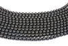 10mm Natural Onyx Beads Black Smooth Round DIY Jewelry Gemstone Beading Supplies