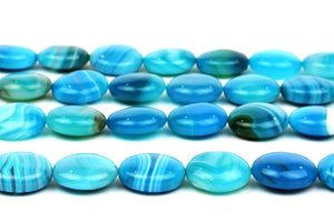 14mm Natural Blue Madagascar Gemstone Smooth Round Loose Coin Beads Wholesale