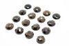 Round AA Quality Smoky Quartz Loose Brown Faceted Cabochon Gemstone Wholesale