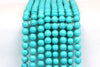 Smooth Round Turquoise Magnesite Beads 3mm 16" Loose Natural Gemstone Wholesale