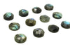 8mm Natural AA Round Labradorite Faceted Cabochon Loose Gemstone Jewelry Making