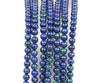 Lapis Malachite Beads Gemstone Natural Round Smooth 10mm Crystal Jewelry Making